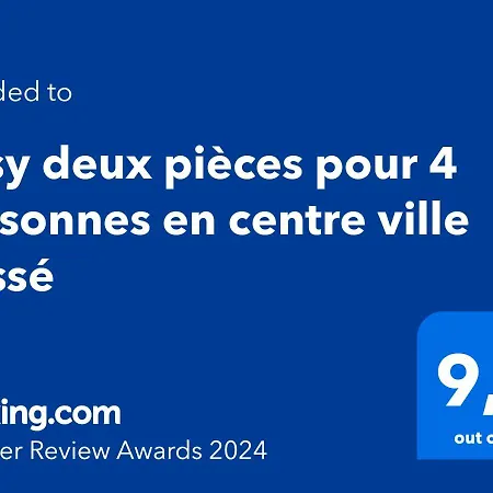 Cosy Deux Pieces Pour 4 Personnes En Centre Classe Apartmán *
